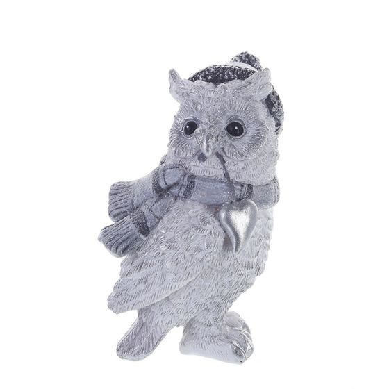 Фигурка декоративная &quot;Сова&quot;, L6 W5 H10 см, 2в.
