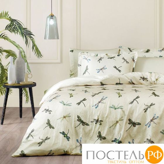 NT805K2 Комплект постельного белья Tivolyo home DRAGONFLY Евро