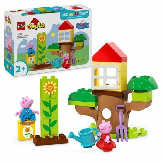 Красочный строительный набор Lego Peppa Pig&#39;s Garden and Treehouse