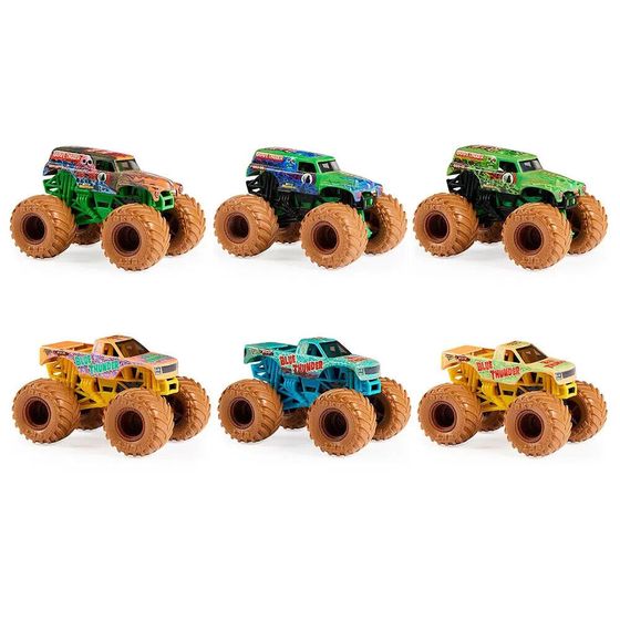 SPIN MASTER Monster Jam транспортные средства mystery mudders std
