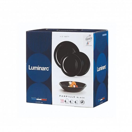 Набор столовый PAMPILLE BLACK 18 предметов