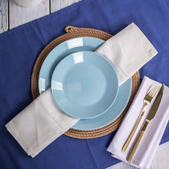 Тарелка десертная ZELIE PARADISE BLUE 18см