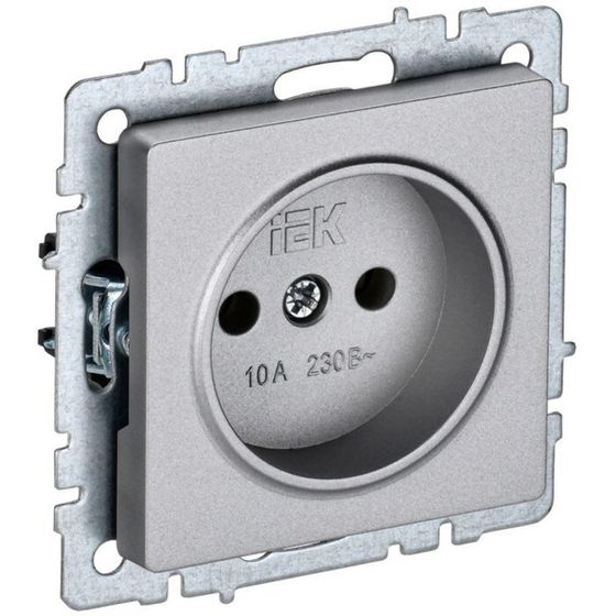 Розетка IEK BR-R10-10-K47 BRITE, без заземления