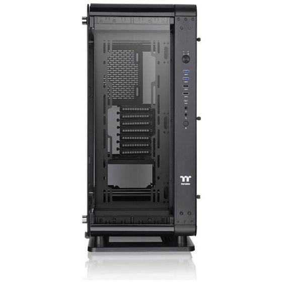 Корпус Thermaltake Core P6 TG черный без БП ATX 13x120mm 8x140mm 2xUSB2.0 2xUSB3.0 audio bot   10044