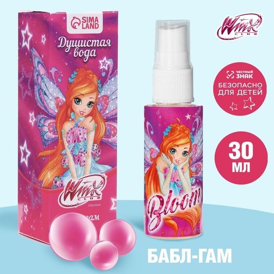 Душистая вода, аромат бабл-гам, 30 мл &quot;Волшебный аромат&quot;, WINX