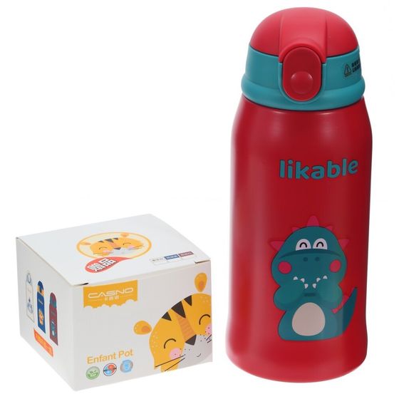 Термос, 500 мл, L9,5 W9,5 H21 см, дизайн микс