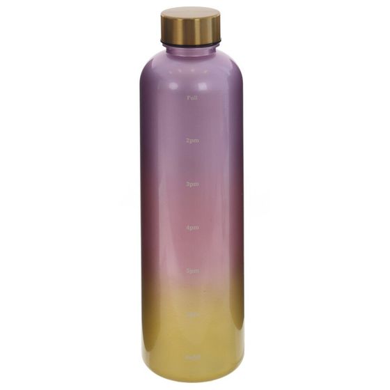 Бутылка, 1000 мл, L7,5 W7,5 H28,5 см, дизайн микс