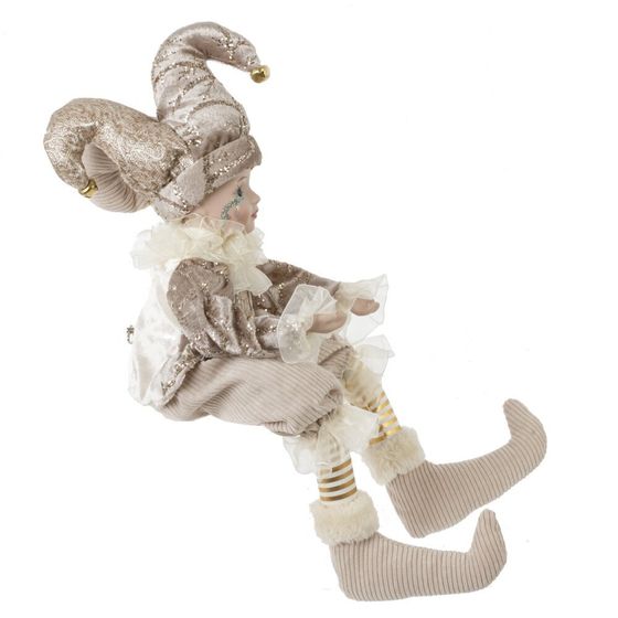 Игрушка набивная &quot;Клоун&quot;, сидячий, L15 W28 H50/29 см