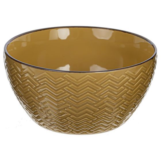 Салатник, 800 мл, L15,5 W15,5 H7,5 см, цвет микс