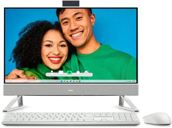 Моноблок 27&quot; Dell Inspiron 7730 серебристый IPS i5-1334U 16Gb/512Gb IrisXeGr W11Pro клав.+мышь (7730-5621)