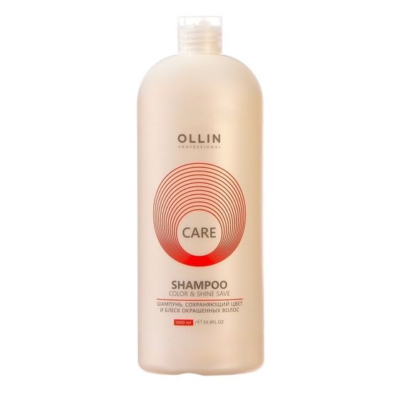 Шампунь для окрашенных волос Ollin Professional Color &amp; Shine save, 1000 мл