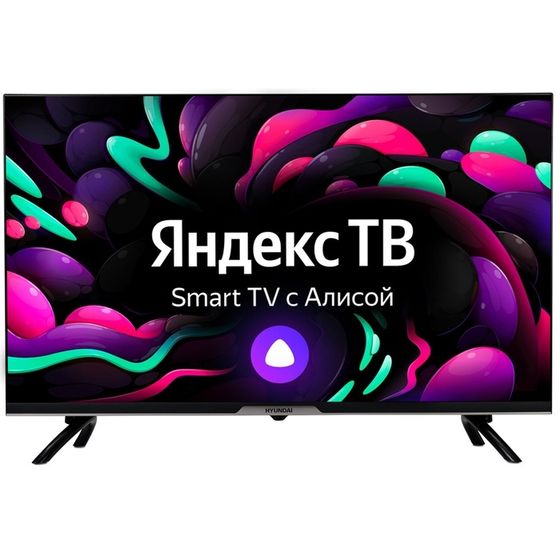 Телевизор Hyundai H-LED32BS5003, 32&quot;, 1366x768, DVB-T2/C/S2, HDMIх2, USBх1, SmartTV, чёрный