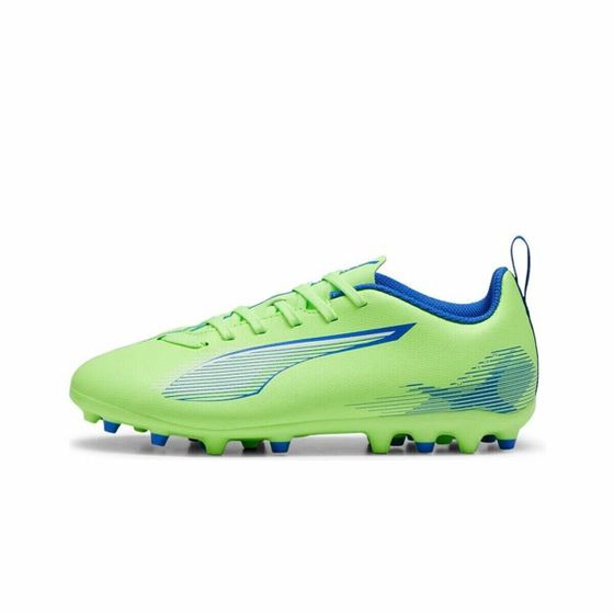 Детские футбольные бутсы Puma Ultra 5 Play Mg желтые