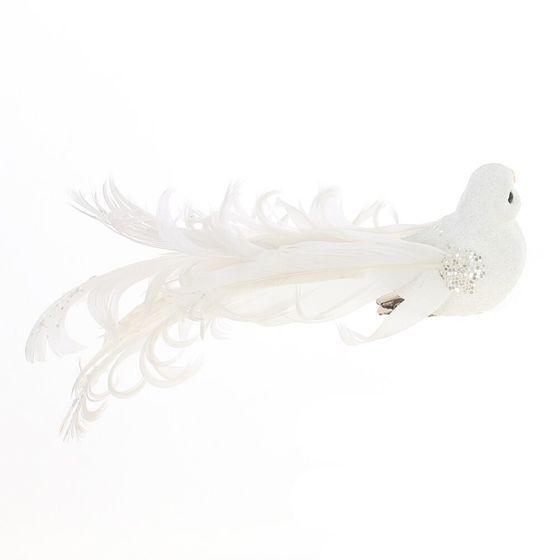 Изделие декоративное &quot;Птичка&quot;, L15 W3,5 H4 см, 2в.