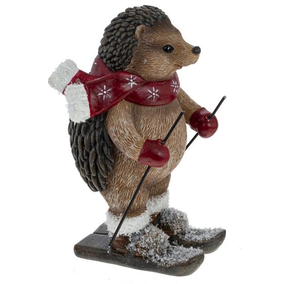 Фигурка декоративная &quot;Ёжик&quot;, L10 W13 H15 см, 2в.