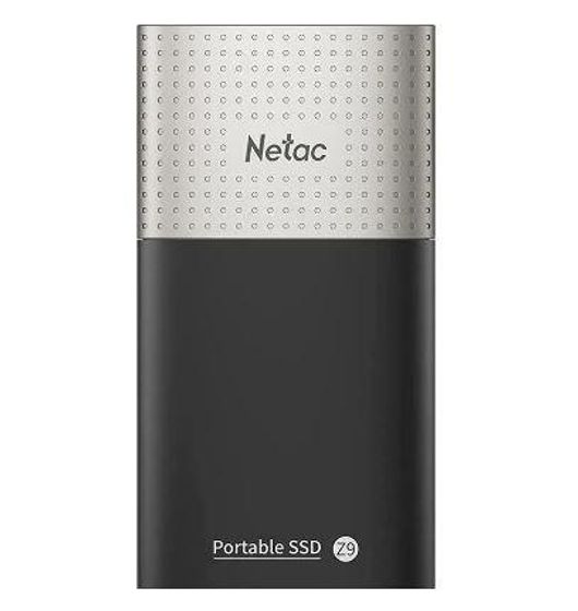 Внешний SSD 2Tb Netac USB-C NT01Z9-002T-32BK Z9 1.8&quot; черный