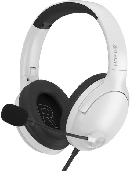 Гарнитура накладные A4Tech Fstyler FH280U проводные белый (FH280U white)