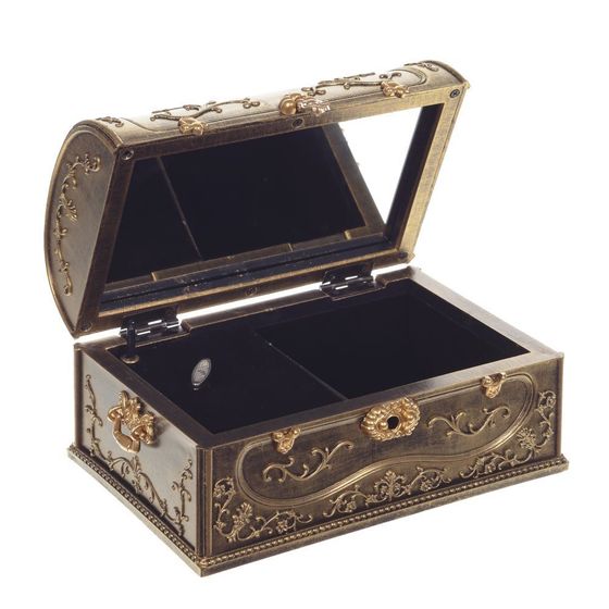 Шкатулка &quot;Сундук&quot; (музык,), Д18 Ш12 В11 см