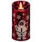 Изделие декор Свеча &quot;Красный Дед Мороз&quot; (подсвет, AAAх3 н/п) L7,5 W7,5 H14,5 см