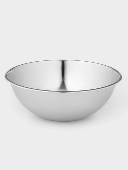 Миска из нержавеющей стали, 6 л, d=34 см, толщина 0,4 мм