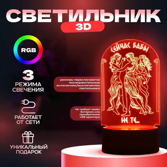 Светильник &quot;Грация&quot; LED белый 10х9,5х16 см RISALUX