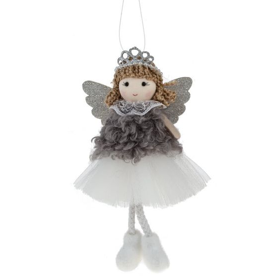 Изделие декоративное подвесное &quot;Ангел&quot;, L9 W3 H18 см, 3в.