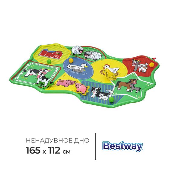 Игровая дорожка Bestway «На ферме», 165×112 см, от 1 года, 52564