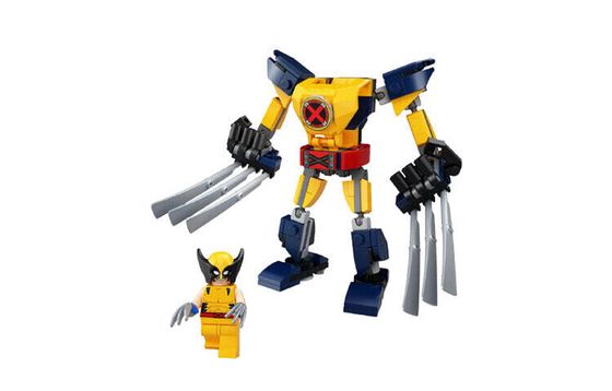 Коллекция супергероев LEGO Росомаха Marvel Строительные блоки Меха Росомахи 76202
