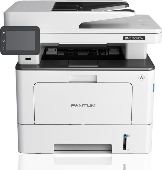 МФУ лазерное Pantum BM5100FDW A4 Duplex Net WiFi белый/черный