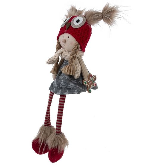 Игрушка набивная &quot;Девочка&quot;, L20 W11 H53,5 см, 2в.
