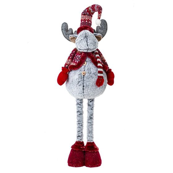 Игрушка набивная &quot;Лось&quot; (телескоп ноги), L30 W25 H108/73см