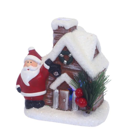 Фигурка декоративная &quot;Домик&quot; (2xLR44), L10,5 W6,5 H10 см, 2в.