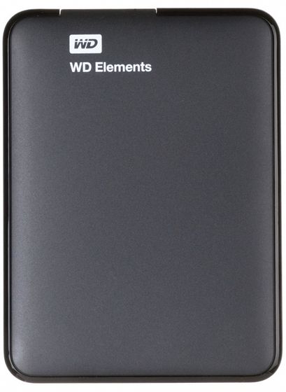 Внешний HDD 2Tb WD USB3.0 WDBU6Y0020BBK-WESN Elements Portable 2.5&quot; черный