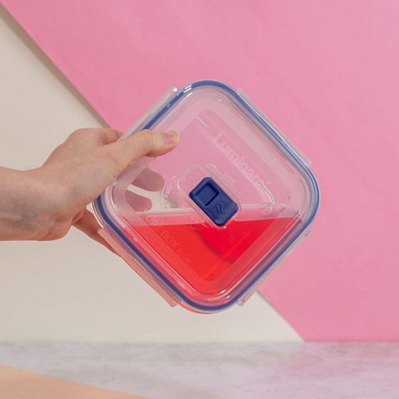 Контейнер стеклянный PUREBOX ACTIVE квадратный 760мл