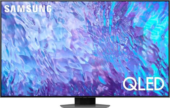 Телевизор LED 65&quot; Samsung QE65Q80CAUXRU Series черненое серебро SmartTV безрамочный