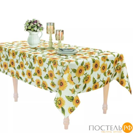 Скатерть Arya 160x220 Sunflower Желтый