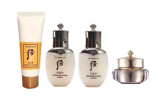 The History Of Whoo Medium Sample Set Of Four Skincare Sets Moisturizing