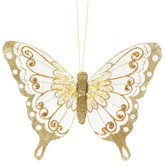 Изделие декоративное &quot;Бабочка&quot;, L19 W19,5 H5 см, 2в.