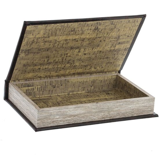 Шкатулка-книга, L18,5 W5,5 H29 см