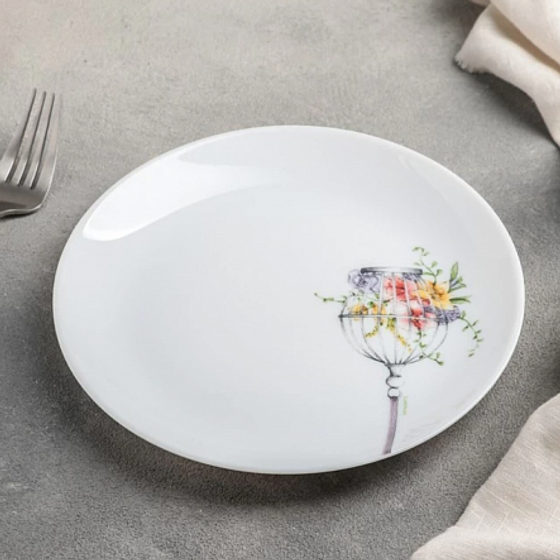 Тарелка десертная ФЛОРА 19см