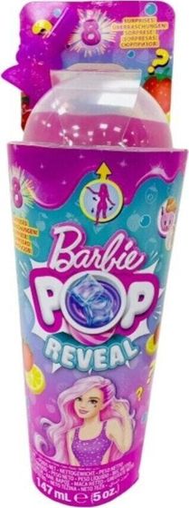 Lalka Barbie Mattel Pop Reveal z serii Fruit truskawkowa lemoniada HNW40 HNW41