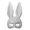 !09 Маска «Зайка» серебряная