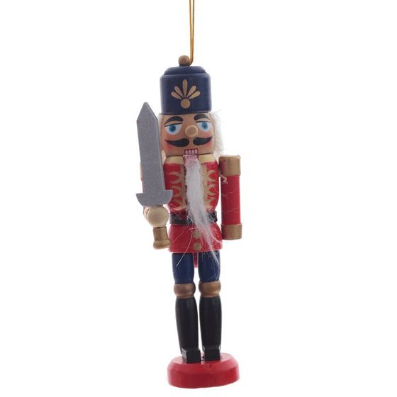 Набор из 6шт Украшение новогоднее &quot;Щелкунчик&quot;, L24 W3 H13 см