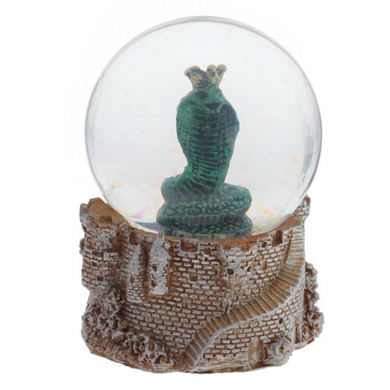 Фигурка декоративная в стекл шаре &quot;Змея&quot;, D6.5 см, L6,5 W6,5 H9 см, 2в.