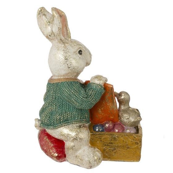 Фигурка декоративная &quot;Заяц&quot;, L14 W11,5 H19,5 см