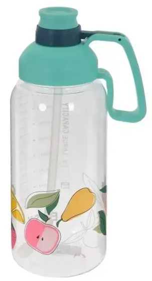 !09 Бутылка, 2000 мл, 14*10*31 см 1 шт дизайн микс