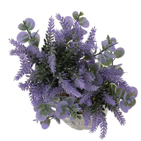 Цветочная композиция, L20 W18 H28 см, 1 штука, дизайн микс