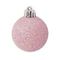 Набор из 12шт, Украшение новогоднее Шар &quot;Розовый жемчуг&quot;, D4 см, L4 W4 H5 см