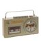 Часы настольные декоративные &quot;Магнитофон&quot;, Д29 Ш9 В17 см, (1xАА не прилаг.)