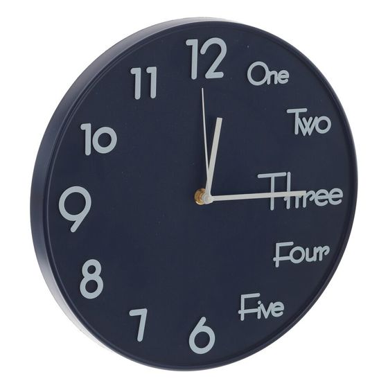 Часы настенные декоративные, Д30 Ш2,5 В30 см, (1xАА не прилаг.)